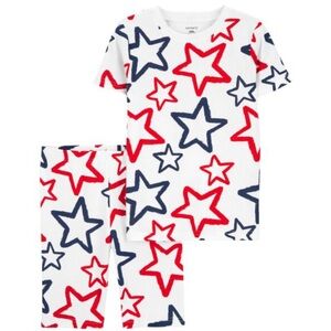 Carter’s 4th of July Independence Day Stars Shirt and Shorts Pajamas
